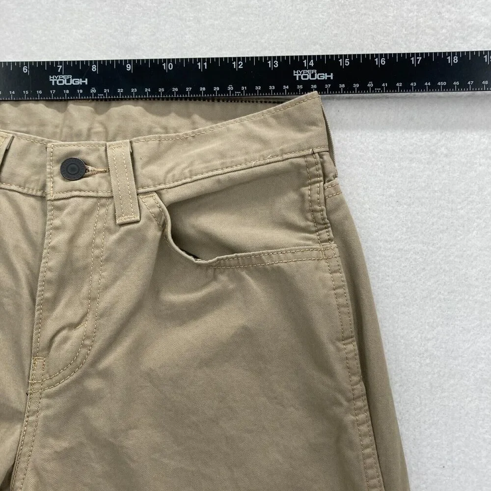 Levi's 511 Mens 29x32 Slim Fit Brown Denim Straight Leg Jeans Low Rise Black Tab - Picture 7 of 12